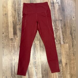 Garnet workout leggings